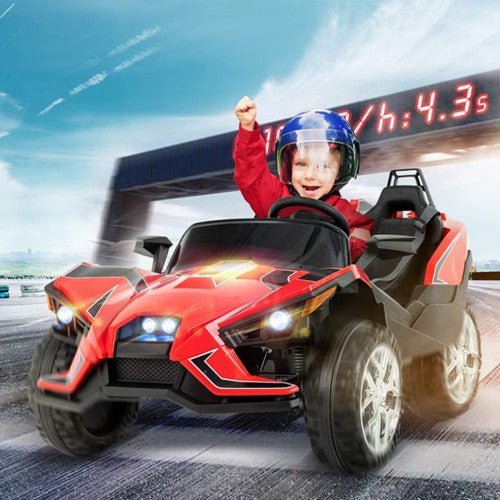 Slingshot Style 12V 2 Seater Kids Ride On Car with Remote Control - Couch Potato