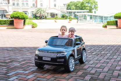 2026 Range Rover HSE 2 Seater 24V Kids Ride On Car With Remote Control DELUXE MODEL WITH LEATHER SEATS AND RUBBER TIRES - Couch Potato