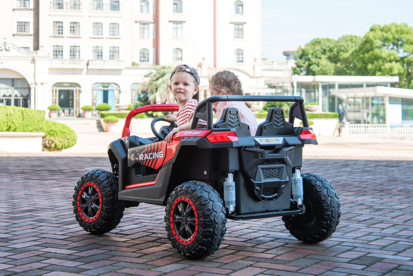 2026 24V DUNE BUGGY DELUXE 2 SEATER KIDS RIDE ON CAR WITH REMOTE CONTROL - Couch Potato