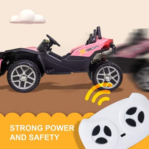 Slingshot Style 12V 2 Seater Kids Ride On Car with Remote Control - Couch Potato
