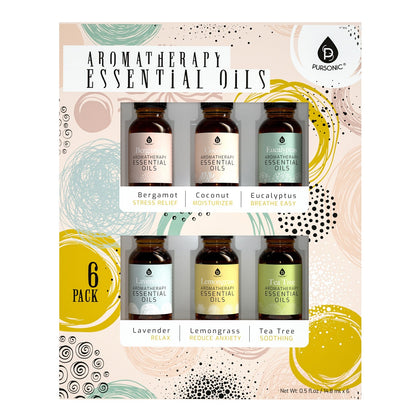 6 Pack of Aromatherapy Essential Oils - Couch Potato