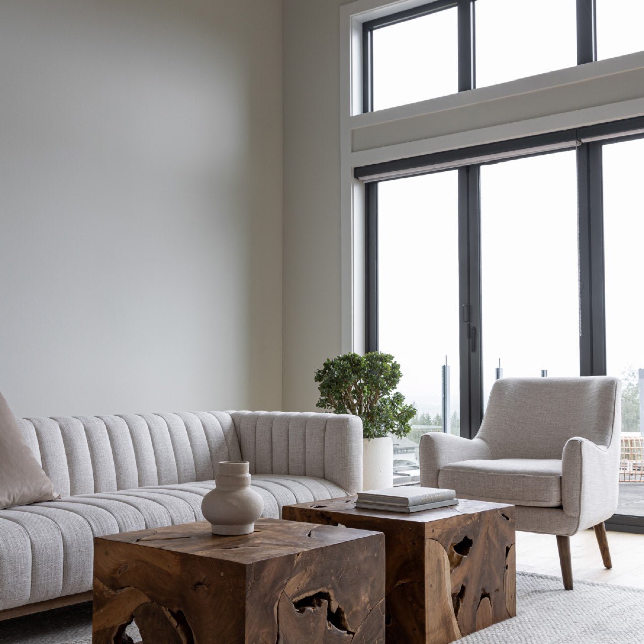 Elliot Condo Sofa - Cream - Couch Potato