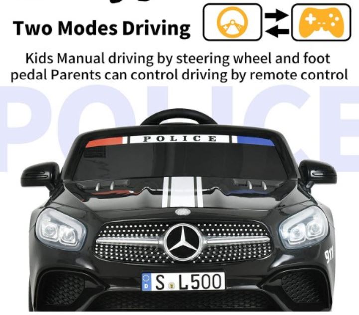 2026 Mercedes Benz 12V SL500 Kids Ride On Car with Remote Control - Couch Potato