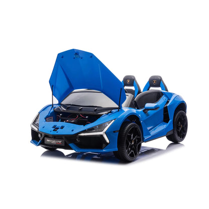 24V Lamborghini Revuelto 4x4 2 Seater Kids Ride On Car with Remote Control - Couch Potato