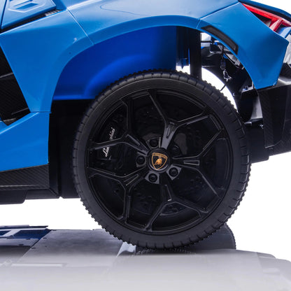 24V Lamborghini Revuelto 4x4 2 Seater Kids Ride On Car with Remote Control - Couch Potato