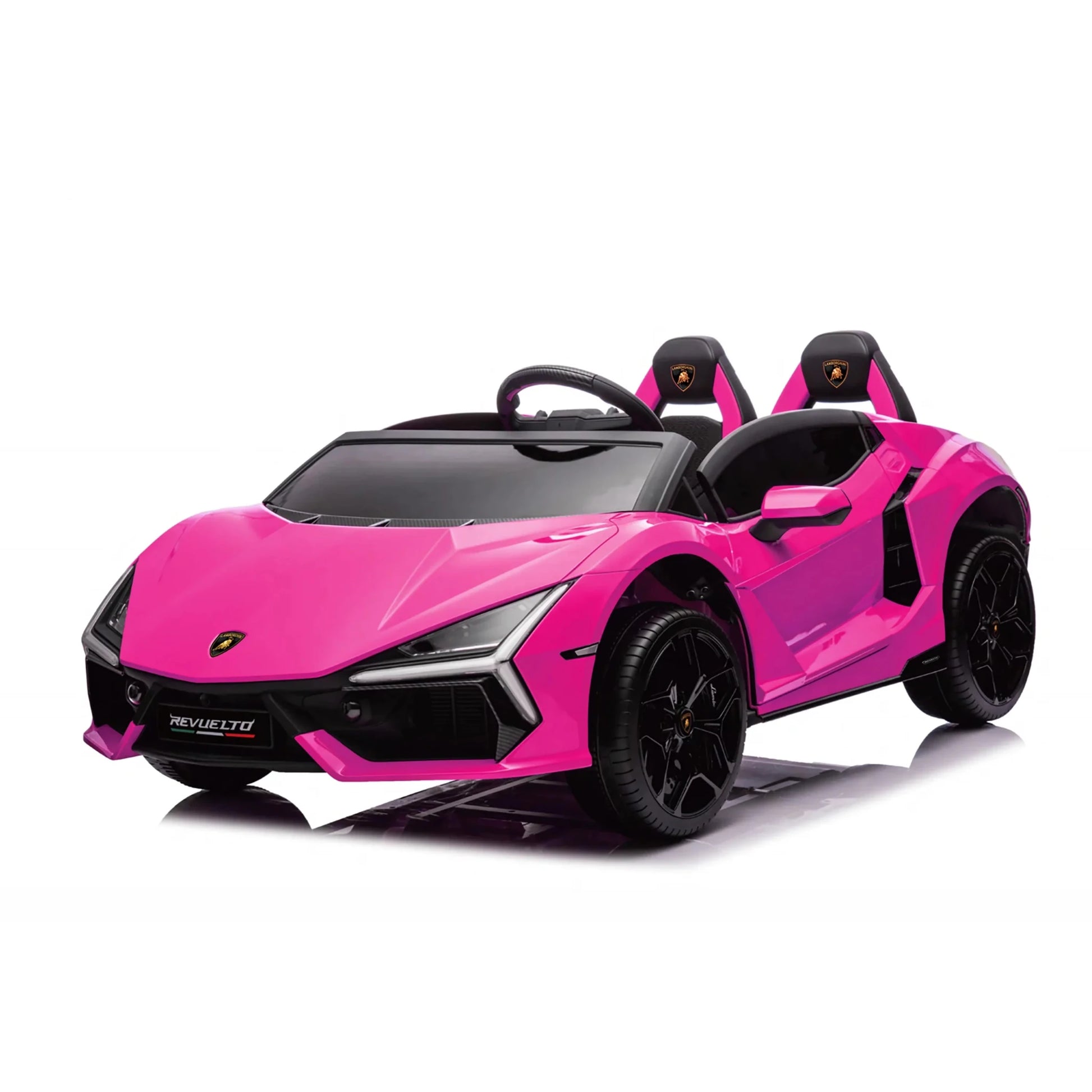 24V Lamborghini Revuelto 4x4 2 Seater Kids Ride On Car with Remote Control - Couch Potato
