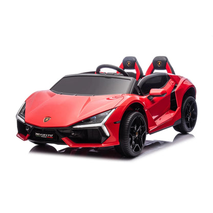 24V Lamborghini Revuelto 4x4 2 Seater Kids Ride On Car with Remote Control - Couch Potato