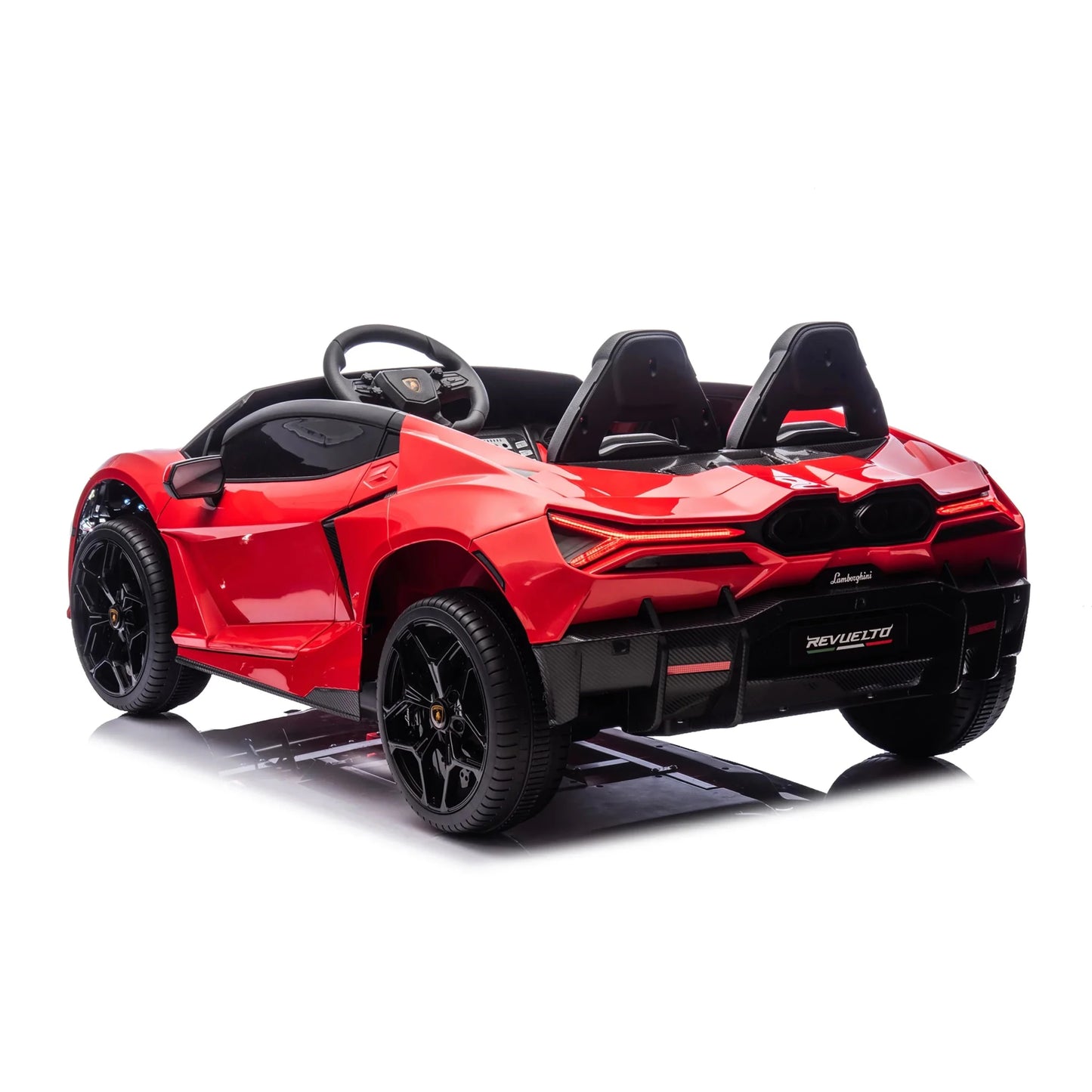24V Lamborghini Revuelto 4x4 2 Seater Kids Ride On Car with Remote Control - Couch Potato