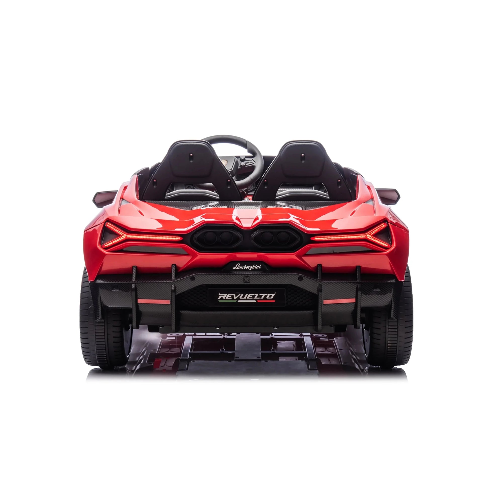 24V Lamborghini Revuelto 4x4 2 Seater Kids Ride On Car with Remote Control - Couch Potato