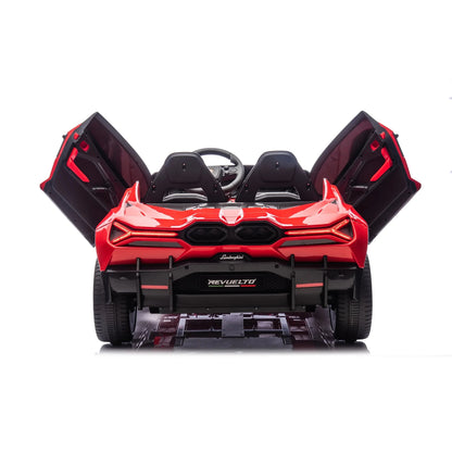 24V Lamborghini Revuelto 4x4 2 Seater Kids Ride On Car with Remote Control - Couch Potato