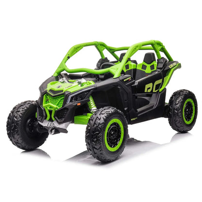 2026 2X24V CAN AM MAVERICK 4X4 2 Seater DELUXE Kids Ride On Car with Remote Control - Couch Potato