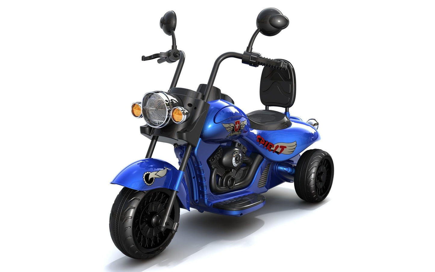 12V Chopper Cruiser 1 Seater Motorcycle - Couch Potato