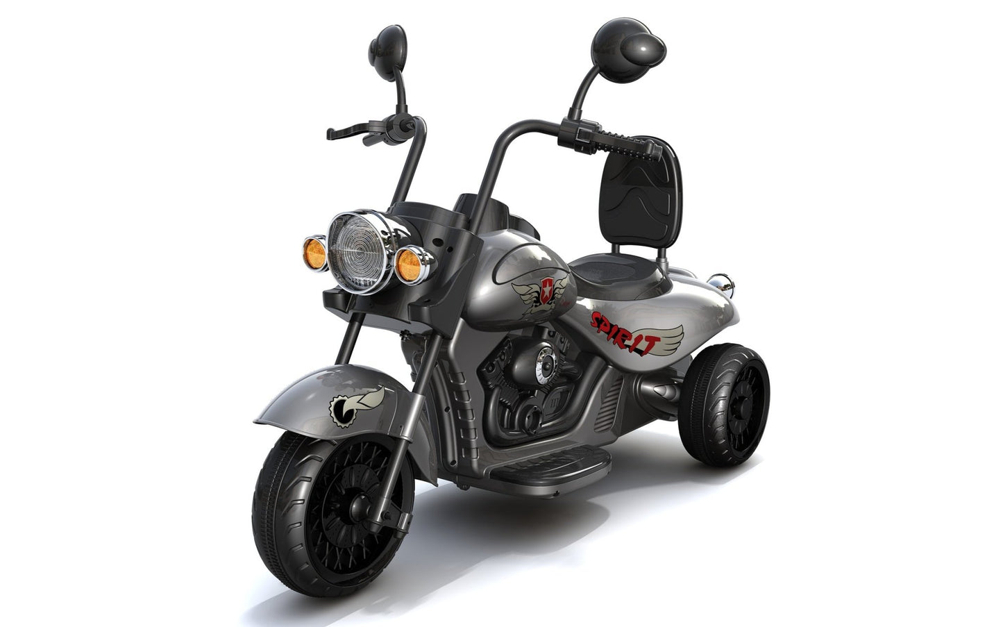 12V Chopper Cruiser 1 Seater Motorcycle - Couch Potato