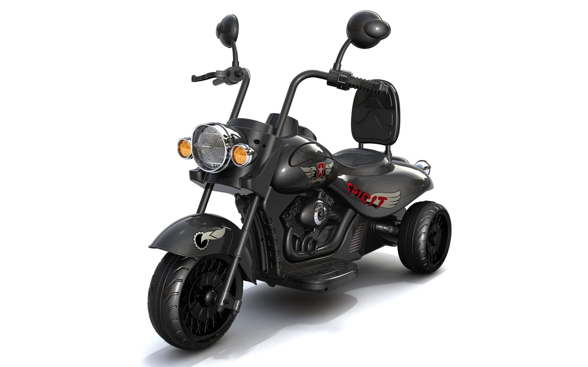 12V Chopper Cruiser 1 Seater Motorcycle - Couch Potato