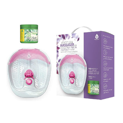 Foot Spa Massager with Tea Tree Oil Foot Salt Scrub (Warming Function) - Couch Potato