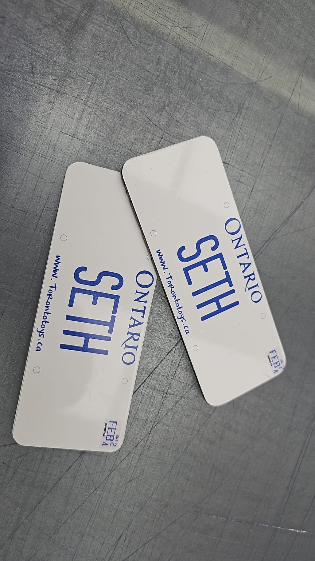 Personalized Custom License Plate for Kids Car - Couch Potato