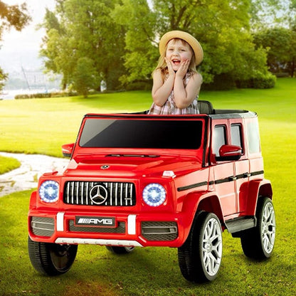 2026 Mercedes Benz G63 AMG 12V G Wagon Kids Ride On Car with Remote Control - Couch Potato