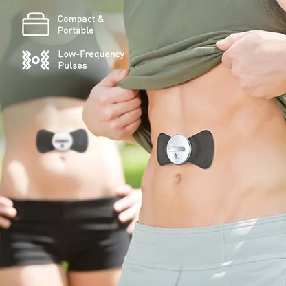 Pursonic Wireless Muscle Stimulator & Abdominal Toning Massager Set - Couch Potato