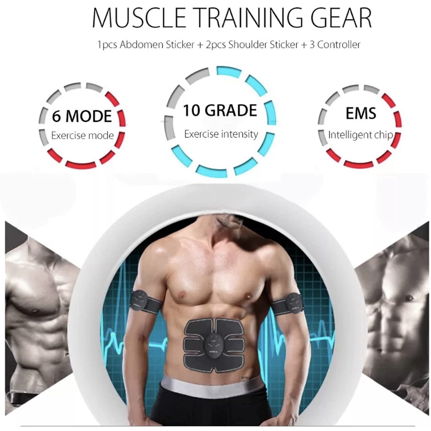 Abdominal Muscle Toner Massager - Couch Potato