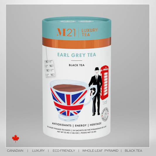 Luxury Earl Grey Tea Bags - 24 Count - Couch Potato