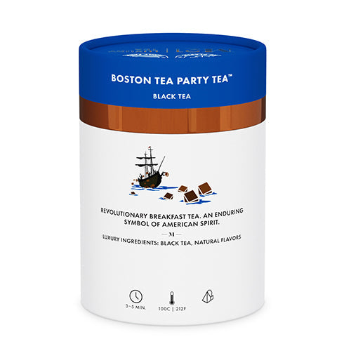 Boston Tea Party Luxury Black Tea 2 x 12ct Canister