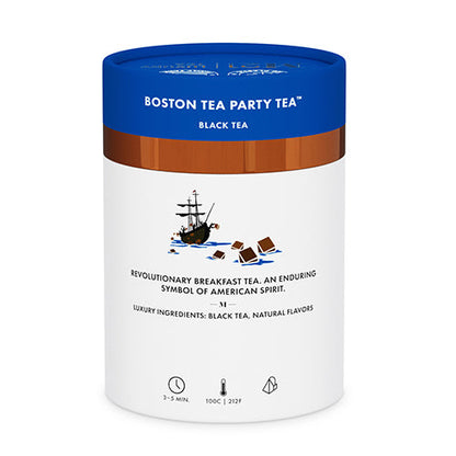 Boston Tea Party Luxury Black Tea 2 x 12ct Canister