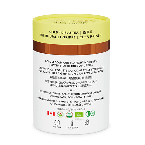 Cold 'n Flu Luxury Herbal tea 2 x 12ct Canister
