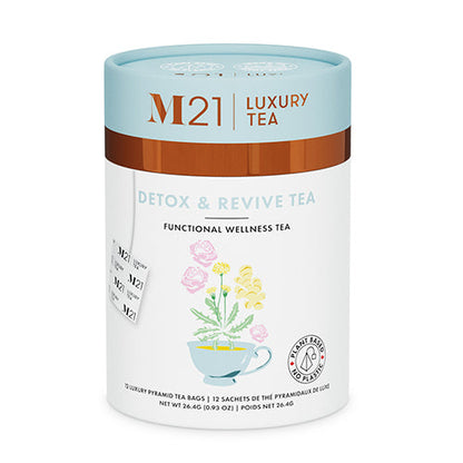 Detox and Revive Luxury herbal tea 2 x 12ct Canister