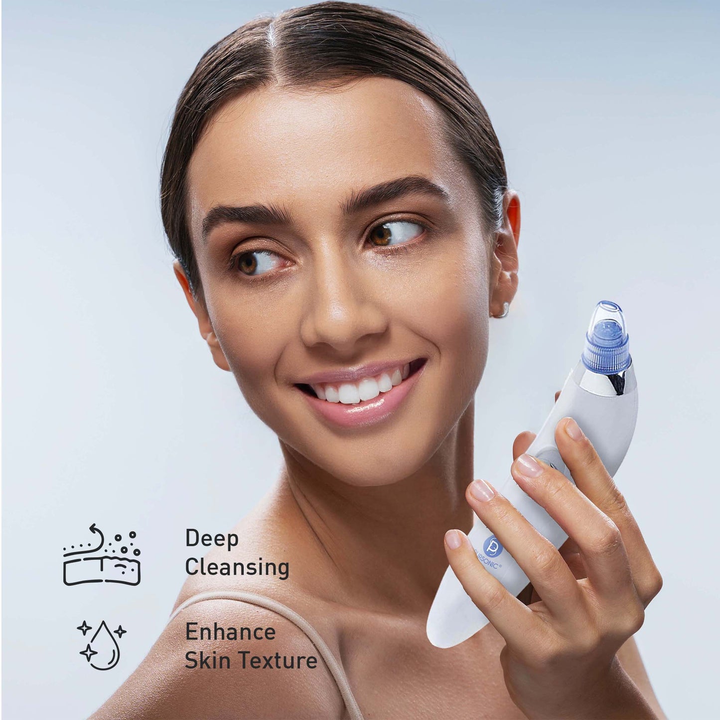 Pursonic Ultimate Rejuvenation Bundle: Micro Needle Derma Roller, Pore Vacuum Blackhead Remover & 3 - Pack Anti - Aging Serum Set - Couch Potato
