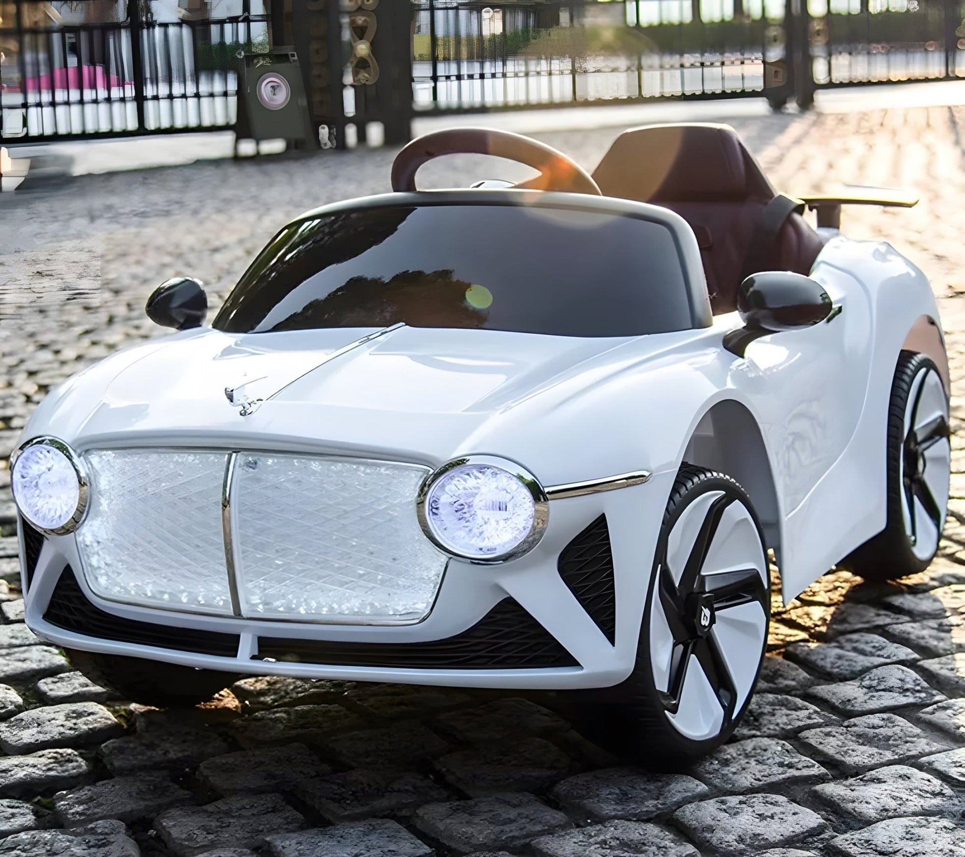2026 Bentley Style 12V Kids Ride On Car with Remote Control - Couch Potato
