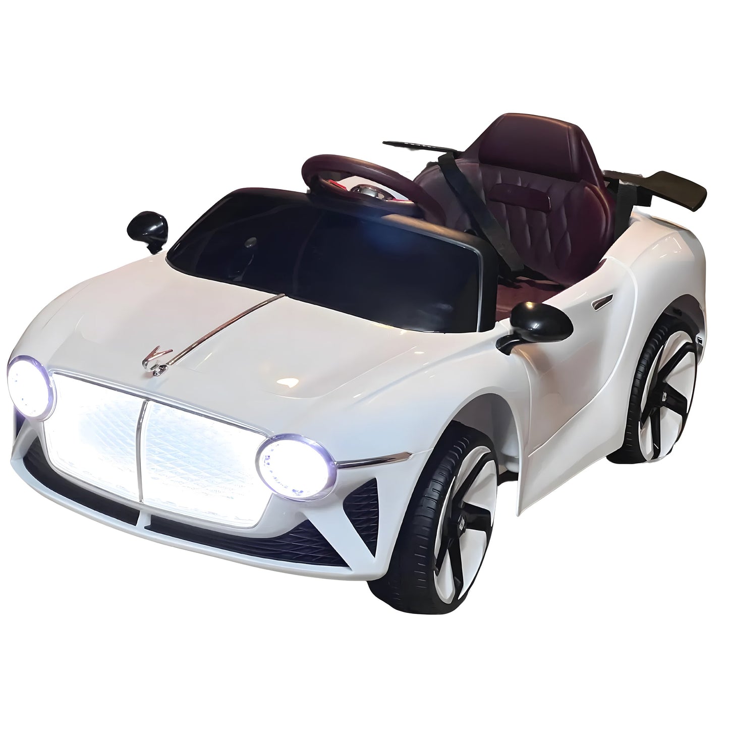 2026 Bentley Style 12V Kids Ride On Car with Remote Control - Couch Potato
