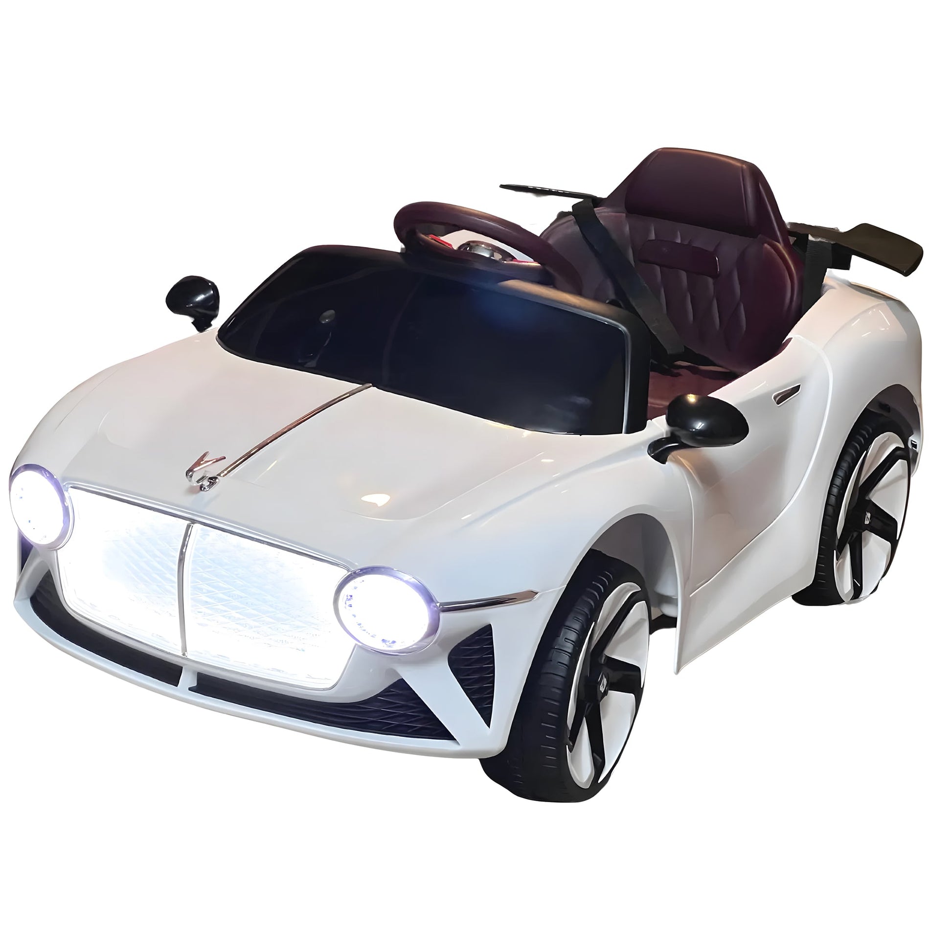 2026 Bentley Style 12V Kids Ride On Car with Remote Control - Couch Potato