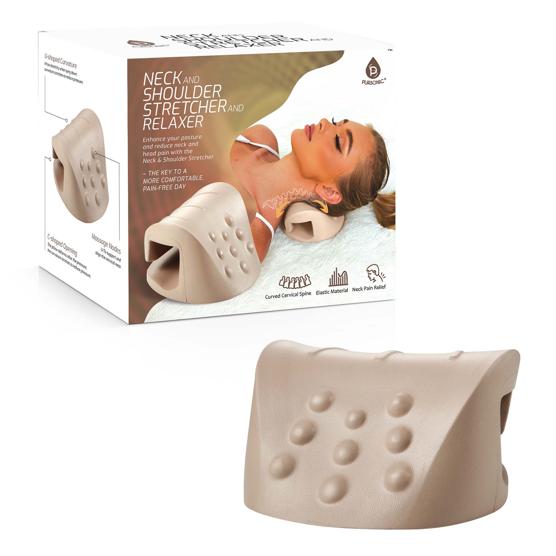 Neck and Shoulder Stretcher and Relaxer - Couch Potato