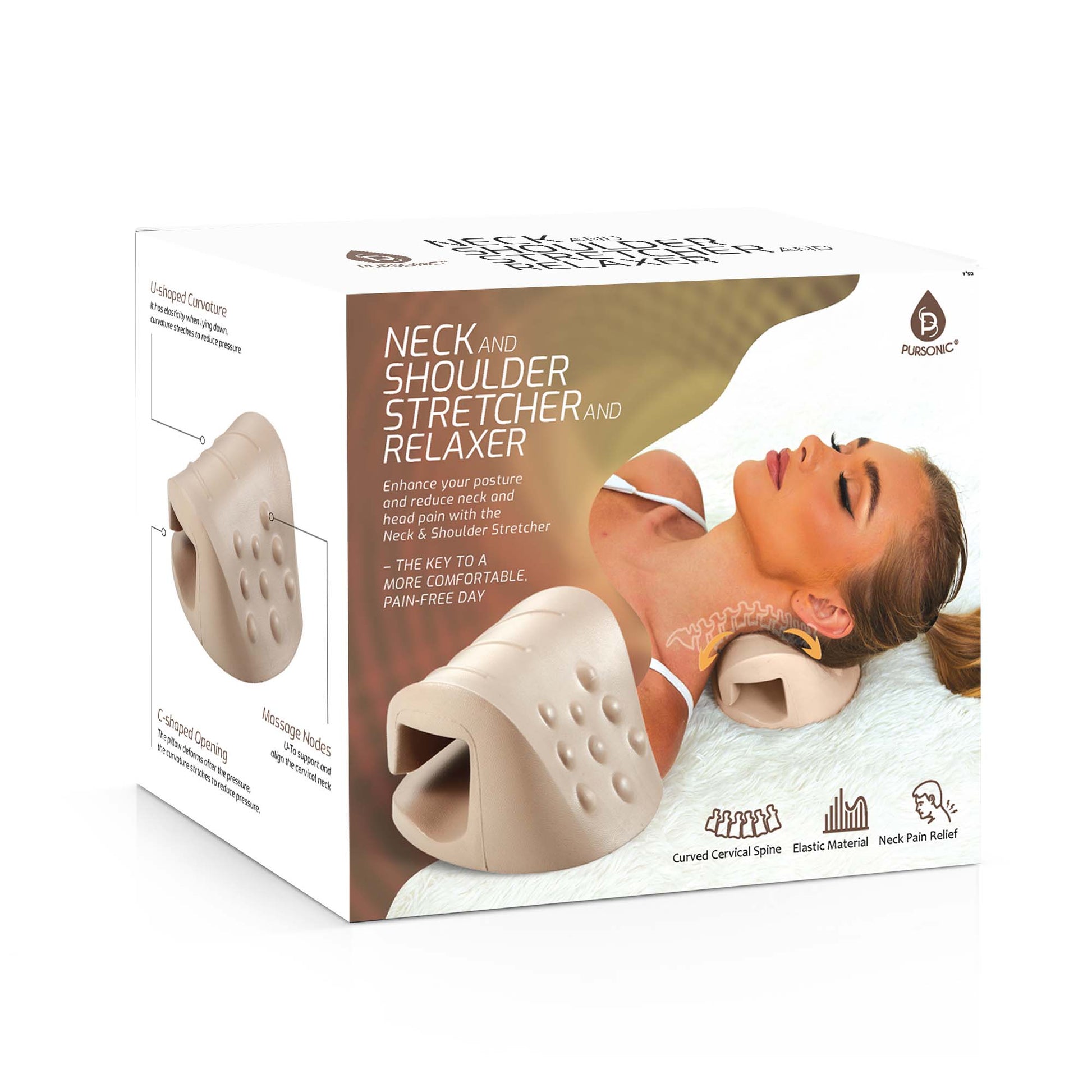 Neck and Shoulder Stretcher and Relaxer - Couch Potato
