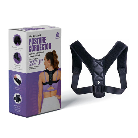Adjustable Posture Corrector Upper Back, Neck and Clavicle Support - Couch Potato