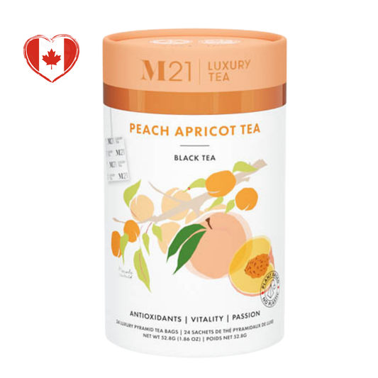 Peach Apricot Luxury Black Tea - 24ct - Couch Potato