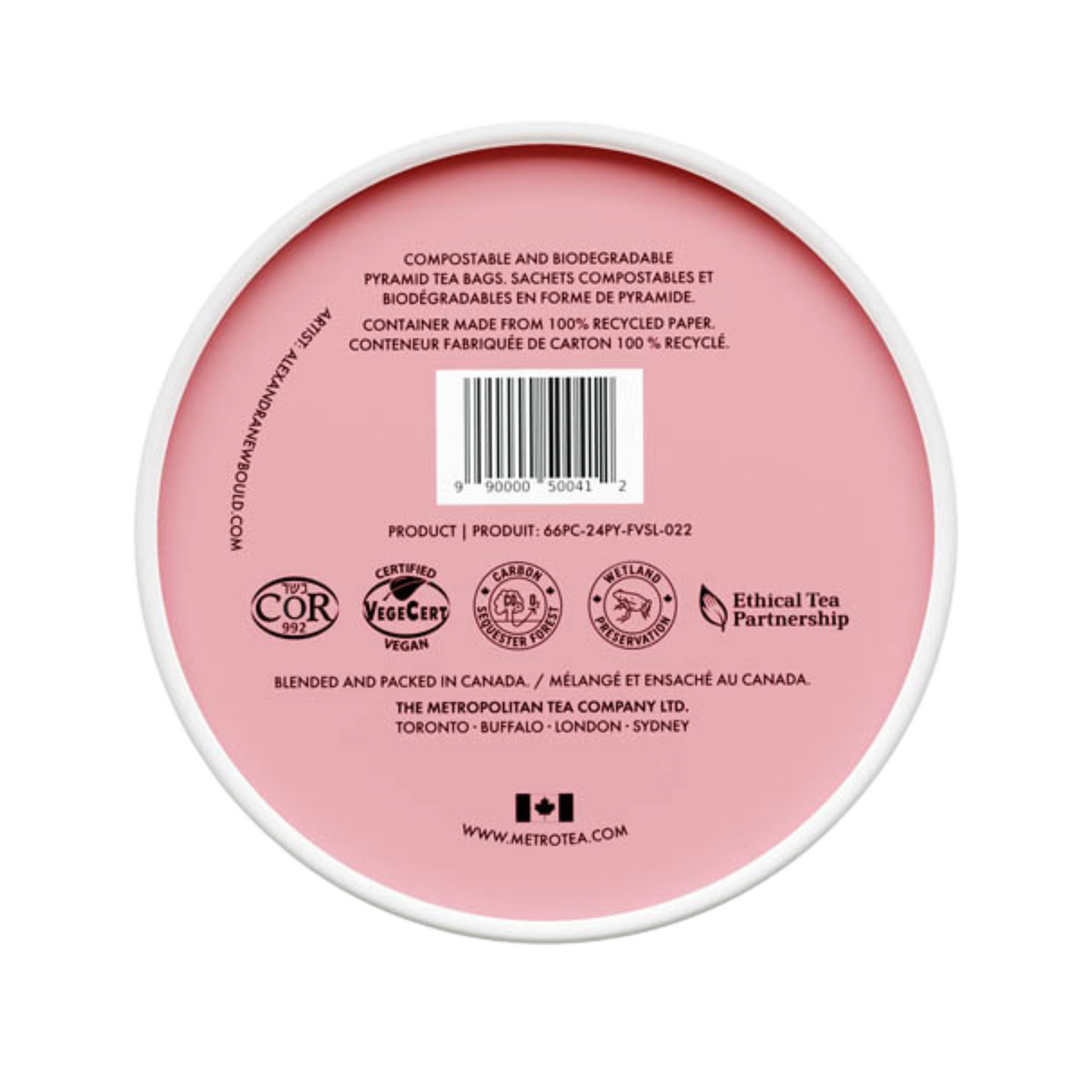 Rose Luxury Black Tea – 2 x 24ct