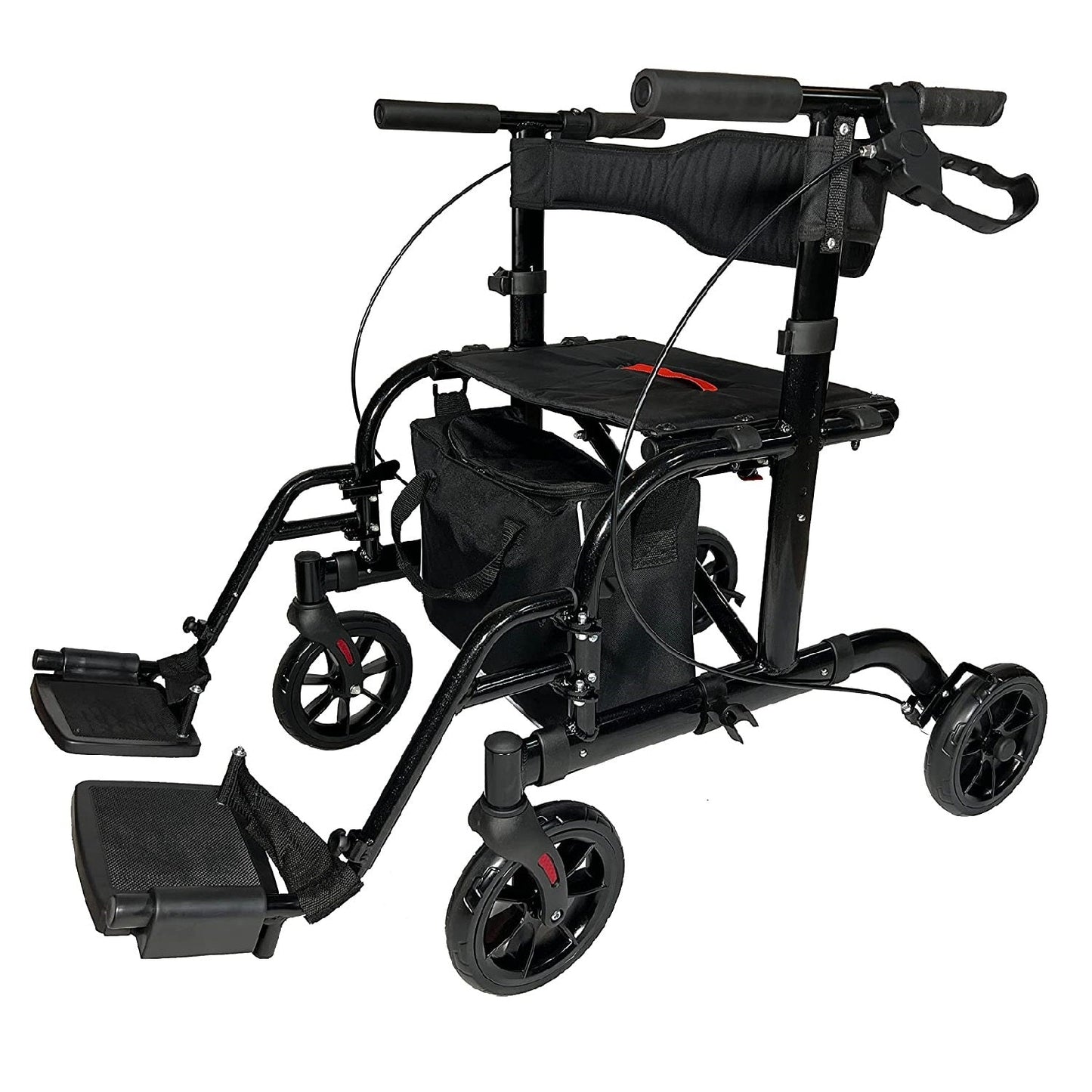 2 IN 1 Rolling Rollator Walker - Couch Potato