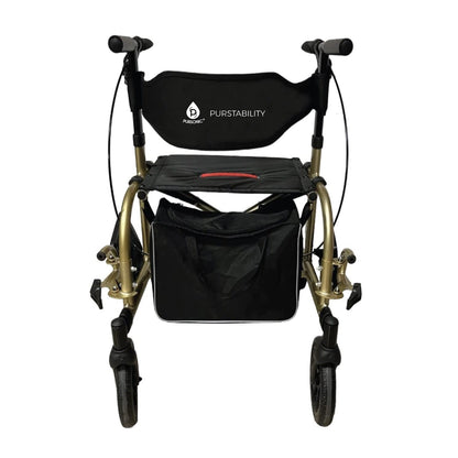 2 IN 1 Rolling Rollator Walker - Couch Potato
