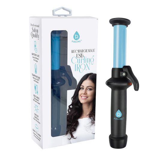 USB Rechargeable Mini Curling Iron - Couch Potato