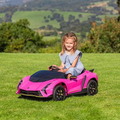 2026 Lamborghini Auténtica Kids Ride On Car with Remote Control - Couch Potato