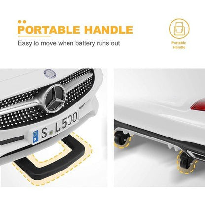 2026 Mercedes Benz 12V SL500 Kids Ride On Car with Remote Control - Couch Potato