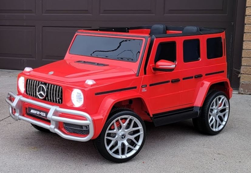 2026 24V Mercedes Benz AMG G63 G Wagon DELUXE 2 Seater Kids Ride On Car With Remote Control - Couch Potato