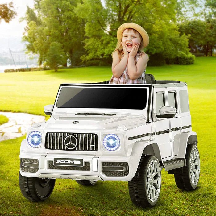 2026 Mercedes Benz G63 AMG 12V G Wagon Kids Ride On Car with Remote Control - Couch Potato