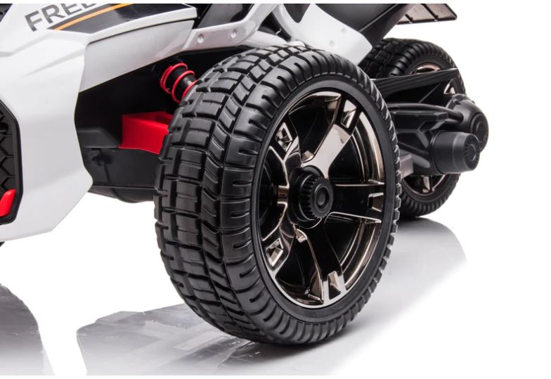 2026 24V 3 Wheel SPIDER 2 Seater Ride On Motorcycle Age 3 to 7 - Couch Potato