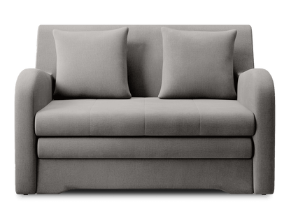 Ario Condo Style 2 Seater Storage Sleeper Sofa - Grey - Couch Potato