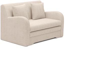 Ario Condo Style 2 Seater Storage Sleeper Sofa - Beige