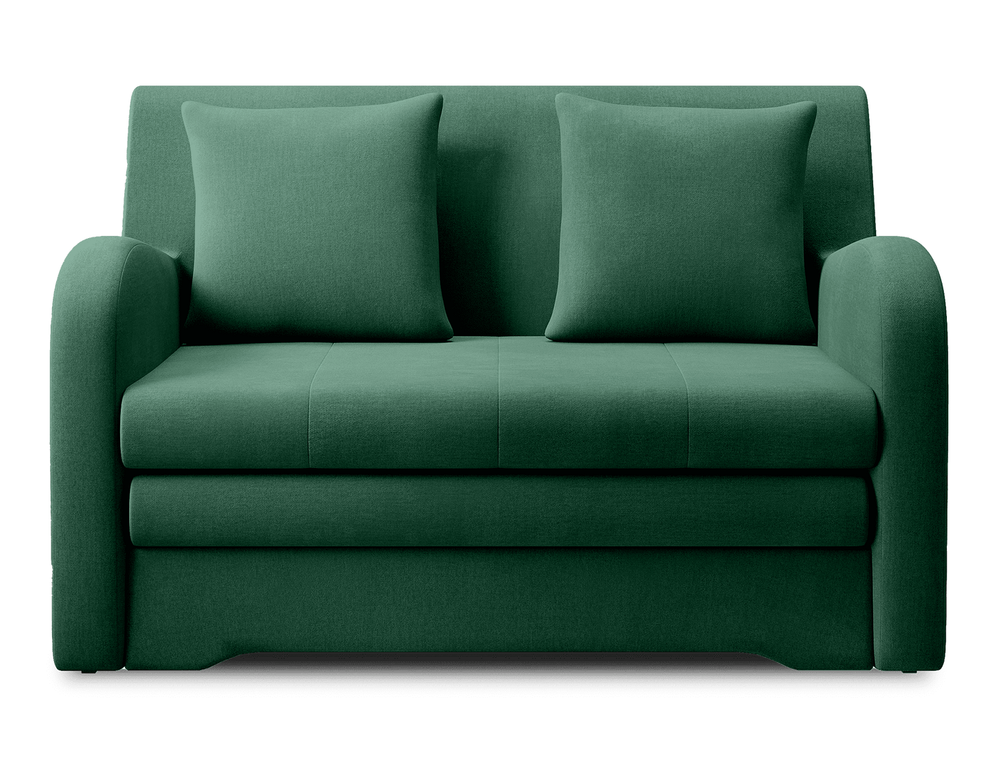 Ario Condo Style 2 Seater Storage Sleeper Sofa - Green - Couch Potato