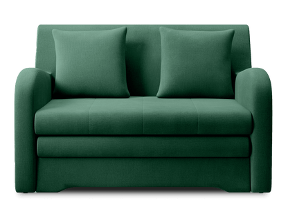 Ario Condo Style 2 Seater Storage Sleeper Sofa - Green - Couch Potato
