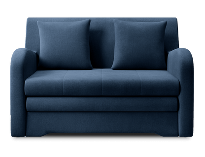 Ario Condo Style 2 Seater Storage Sleeper Sofa - Blue - Couch Potato
